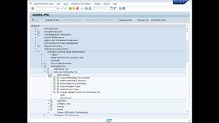 SAP FICO  WITHHOLDING TAX CONFIGURATION amp ENTRY  SESSION 01 [upl. by Okihcim]