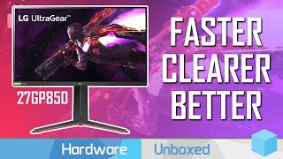 LG 27GP850 Review Faster Than Ever Before at 1440p 180Hz [upl. by Arekahs862]