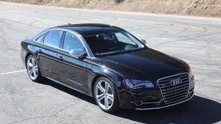 Audi S8  First Drive [upl. by Nanette]