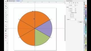 Drawing Circles with CorelDRAW [upl. by Archibold]