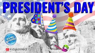 Presidents Day  Facts for Kids [upl. by Drofdarb]