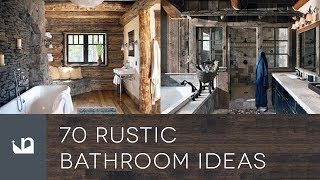 70 Rustic Bathroom Ideas [upl. by Farhsa936]