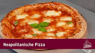 Pizzateig selber machen 🍕  original italienisches Pizza Rezept neapolitanischer Art für zu Hause [upl. by Rubin]