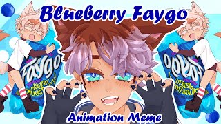 💙 BLUEBERRY FAYGO 💙 original animation meme [upl. by Holladay810]