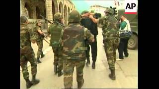 YUGOSLAVIA KOSOVO PEC KLA SOLDIER ARRESTED [upl. by Odiug]