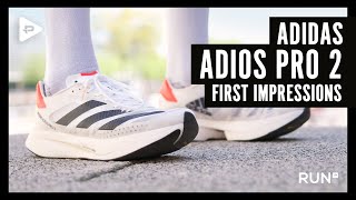 ADIDAS ADIZERO ADIOS PRO 2  First Impressions  The Best Racing Shoe of 2021 [upl. by Crescint103]