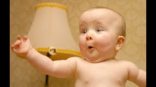 Funniest Surprised Babies Will Make You LAUGH 100   Funny Babies Compilation [upl. by Wadell]