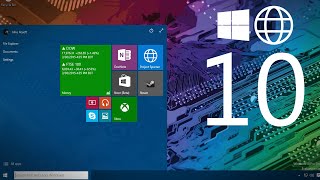 Windows 10 Demo with Project Spartan 10049 [upl. by Nimrak]