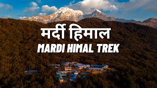 MARDI HIMAL TREK  ANNAPURNA REGION  4200M  4K [upl. by Lasiaf]