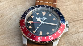 Davosa vintage diver gmt quartz [upl. by Leonidas88]