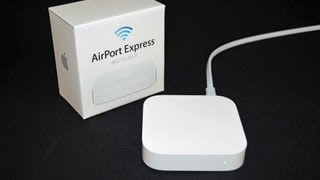 New Apple AirPort Express 2nd Generation  2012 Unboxing amp Review [upl. by Sinoda]