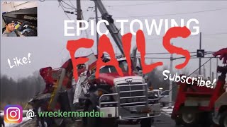 EPIC TOWING FAILS  Compilation [upl. by Ennovyhc]