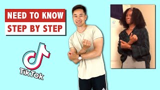 NEED TO KNOW EASY DANCE TUTORIAL  TIK TOK DANCE [upl. by Inkster]