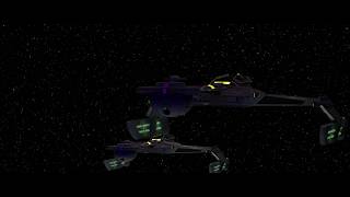 Klingon Warbirds Attack VGer Trek 2009 ships [upl. by Zilvia]