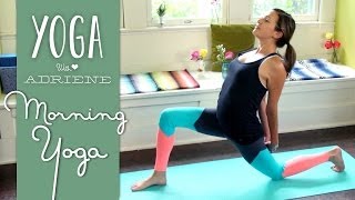 Morning Yoga  Energizing Morning Sequence [upl. by Fawn]