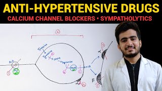 AntiHypertensive Drugs  3  CVS Pharmacology  EOMS [upl. by Lillith]