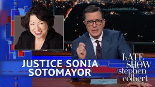 Justice Sonia Sotomayor Allows Stephen To Approach The Bench [upl. by Aihsinyt]