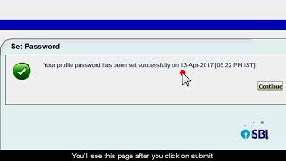 SBI CINB  Vyapaar Administrator First Time Login [upl. by Vatsug]