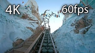 Expedition Everest front seat onride 4K POV 60fps Disneys Animal Kingdom [upl. by Ecurb56]