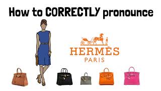 How to pronounce Hermes Hermès correctly  English Speaking Practice [upl. by Lauretta666]