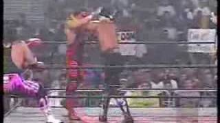 Hollywood HoganBret Hart Vs StingLex Luger [upl. by Grove]