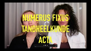 HOW TO NUMERUS FIXUS ACTA  TANDHEELKUNDE SELECTIE [upl. by Anilatak]