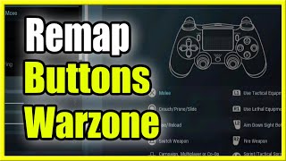 How to USE CUSTOM CONTROLLER LAYOUT in COD WARZONE Fast Method [upl. by Bili]