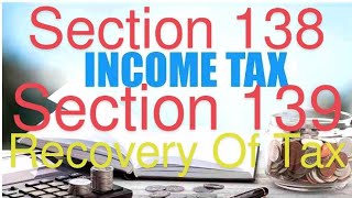 Tax Recovery by Officer Inspector Inland Revenue Section 138 Section 139 Income Tax Ordinance FBR [upl. by Mathian]