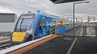 Trains at East Pakenham Station [upl. by Ellecrad]