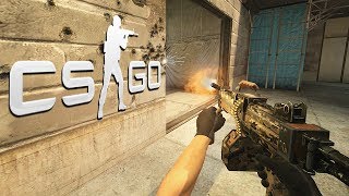 CSGO  Negev  CaliCamo Gameplay [upl. by Ecirtal]