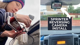 Mercedes Sprinter Reversing Camera  DIY Install  Can we do it [upl. by Steward606]