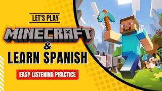 Lets Play Minecraft  Beginner Spanish [upl. by Tnilc551]