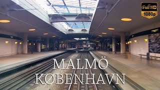 Train Drivers View Malmö to Copenhagen Part 1 of 2 [upl. by Jacobson]