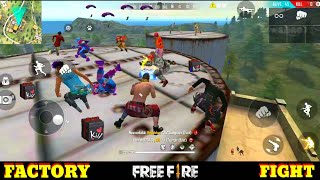 Garena free fire factory king  ff fist fight on factory roof  factory challenge gameplay  video t [upl. by Busey552]