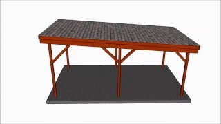 How to make a carport [upl. by Alvan]