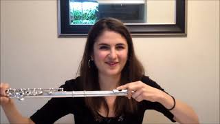 How to Make High Notes on the Flute sound EASY [upl. by Nabru]