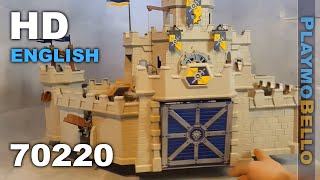 2019 Playmobil 70220 Novelmore Grand Castle Playmobil set REVIEW [upl. by Yole658]