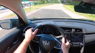 2020 Honda Civic Touring Virtual Test Drive — Carscom [upl. by Odrude173]