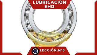 Lección 5 Lubricación ELASTOHIDRODINÁMICA EHD [upl. by Ayocal734]