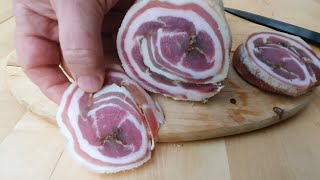 pancetta arrotolata [upl. by Balling]