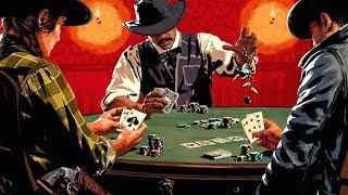 PLAYING POKER in RED DEAD ONLINE Red Dead Redemption 2 [upl. by Aneryc]