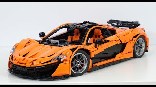 MOC P1 hypercar 18  w manual  RC instructions [upl. by Haon]