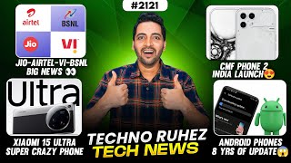 JioAirtelViBSNL Big NewsCMF Phone 2 India Launch😍Android Big News😱vivo T4x Price2nm Chip [upl. by Ezarras789]