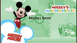 Mickey Says  Mickey Mousekersize  The Mickey Mouse Channel [upl. by Ranzini]