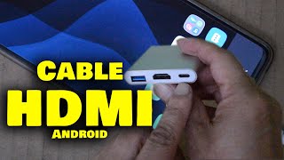 👍 Cable HDMI para Celulares Android  Gadgets Facil [upl. by Labannah]