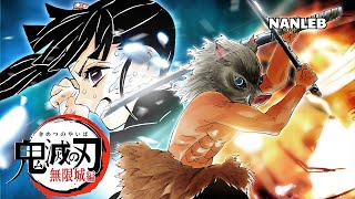 Kanao Inosuke vs Douma 30 sec Demon Slayer Trailer【鬼滅の刃】無限城編 予告 伊之助 vs 童磨  FanAnimation  Nanleb [upl. by Pappas]