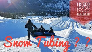 Frisco Adventure Park  Snow Tubing  Colorado Tubing Hill [upl. by Corkhill597]