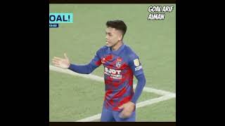 GOAL ARIF AIMAN JDT VS KL CITY FC [upl. by Solley]