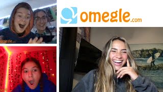 SURPRISING FANS WITH MERCH ON OMEGLE  SIENNA MAE GOMEZ GIVING AWAY MERCH ONLINE [upl. by Yrrat779]