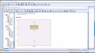 Creating and Interpreting Boxplots in SPSS [upl. by Winfred]